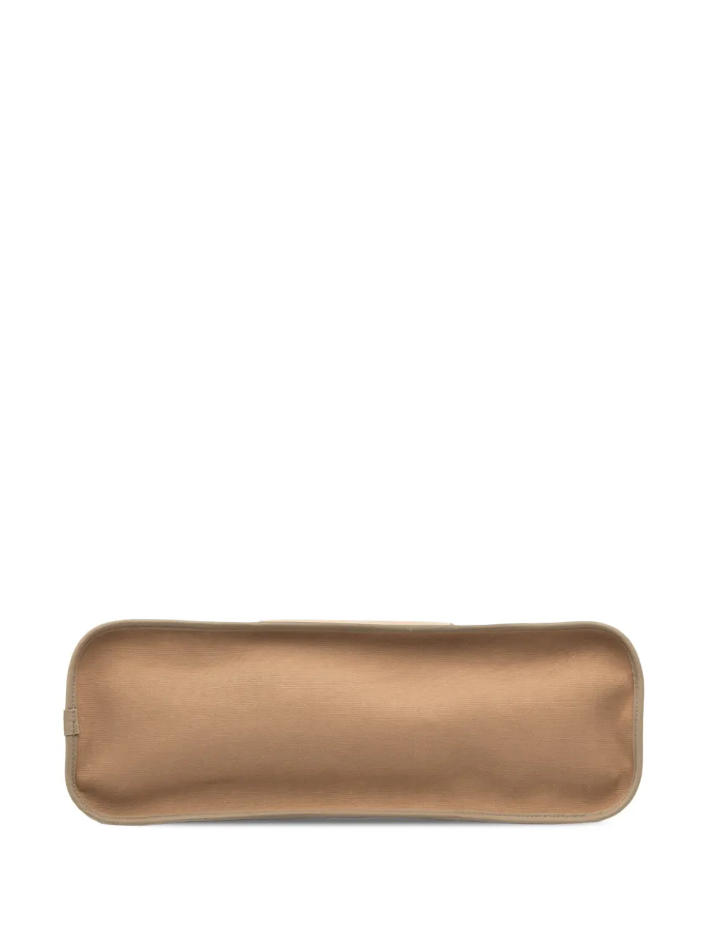 HERMES Pre-owned 2009 Toile Cabag Elan Pm Satchel In Brown