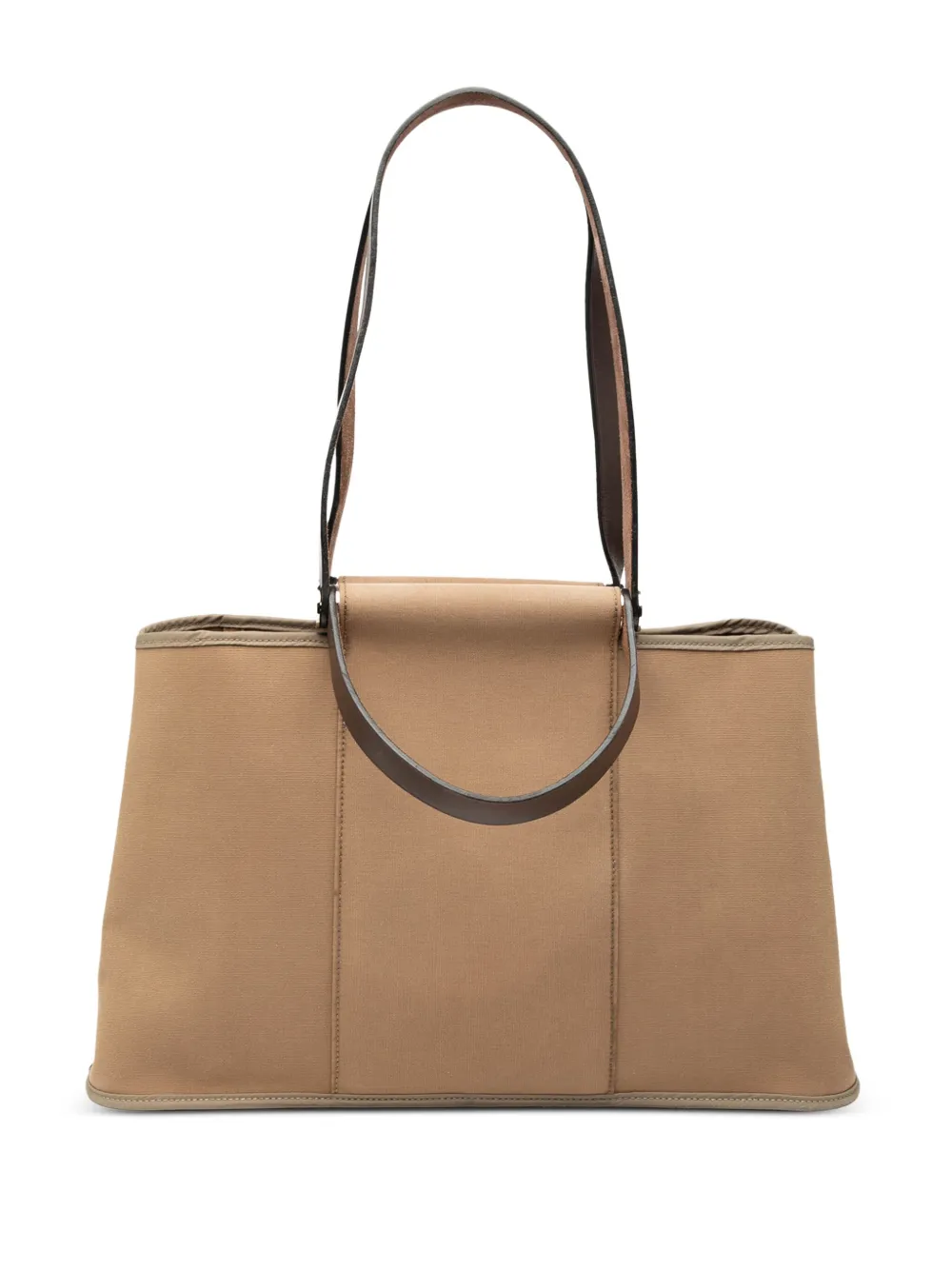 Hermès Pre-Owned 2009 Toile Cabag Elan PM satchel | Brown | Image 1