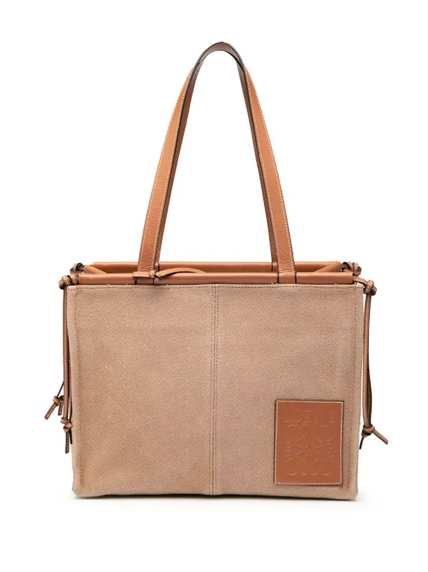 Loewe Pre-Owned 2010-2025 スモール キャンバス クッション Loewe Pre-Owned 2010-2025 スモール キャンバス クッション