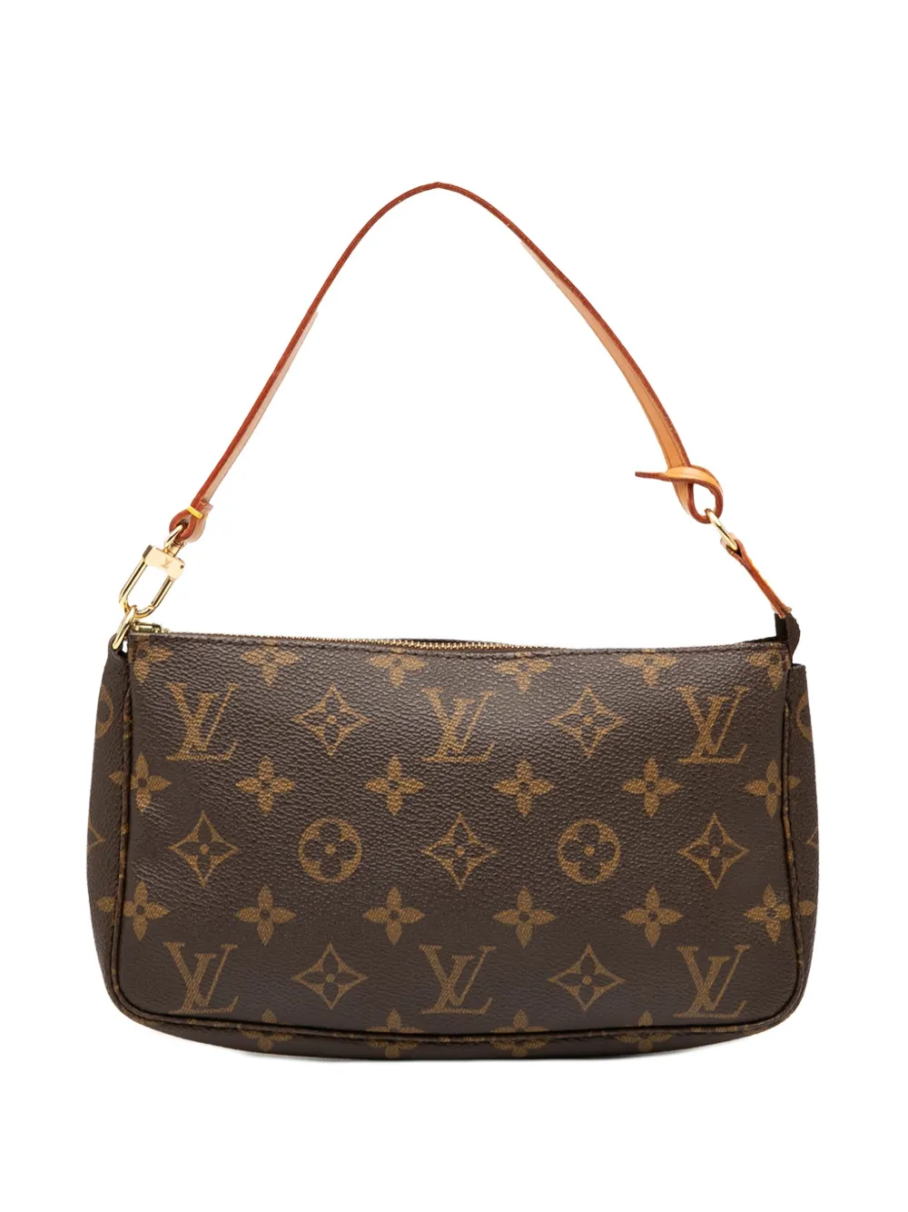 Louis Vuitton Pre-Owned 1999 モノグラム ポシェット アクセソワール ショルダーバッグ - ブラウン Louis Vuitton Pre-Owned 1999 モノグラム ポシェット アクセソワール ショルダーバッグ - ブラウン