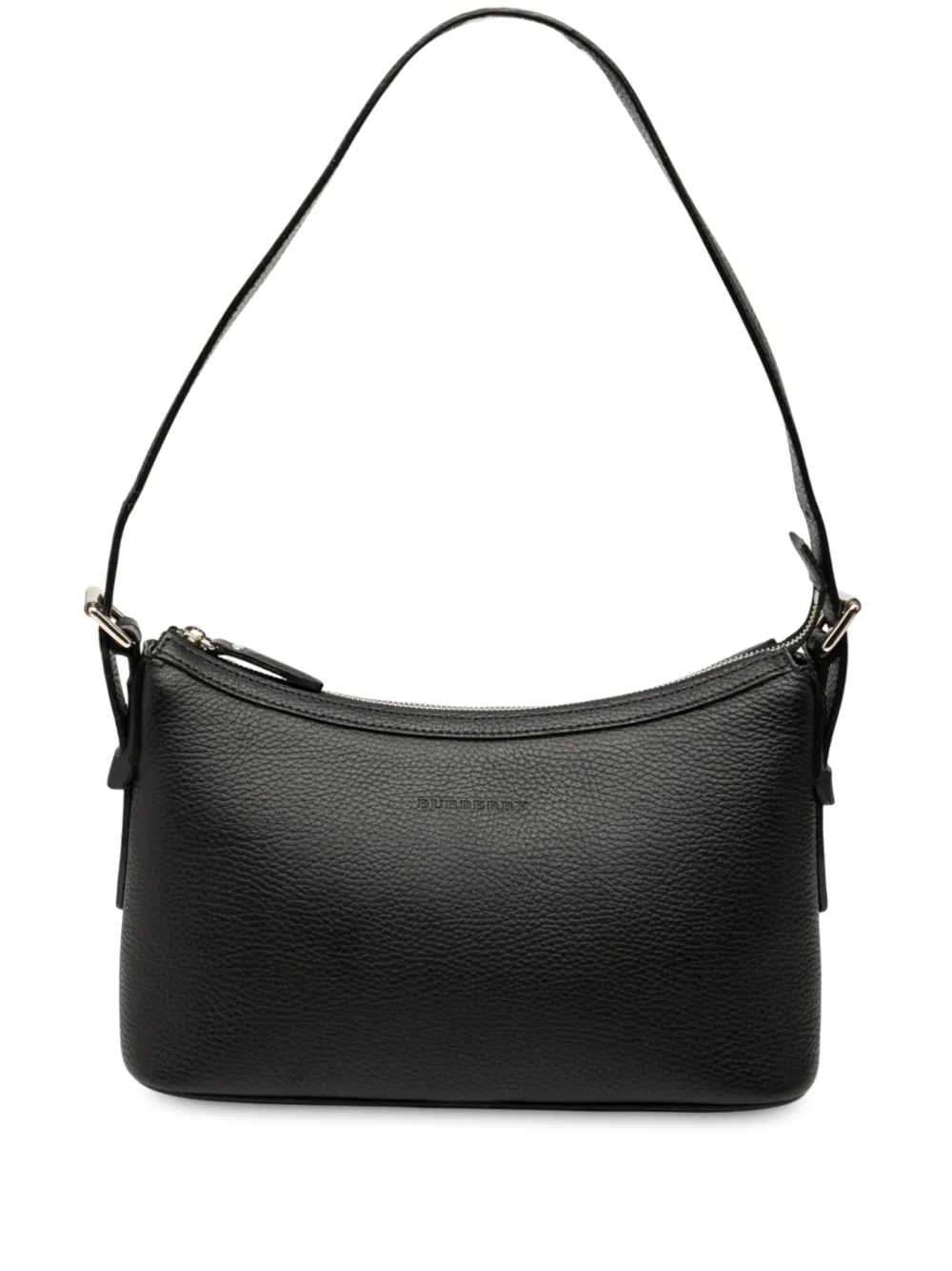 Burberry Pre-Owned 2000-2017 レザー ショルダーバッグ - ブラック