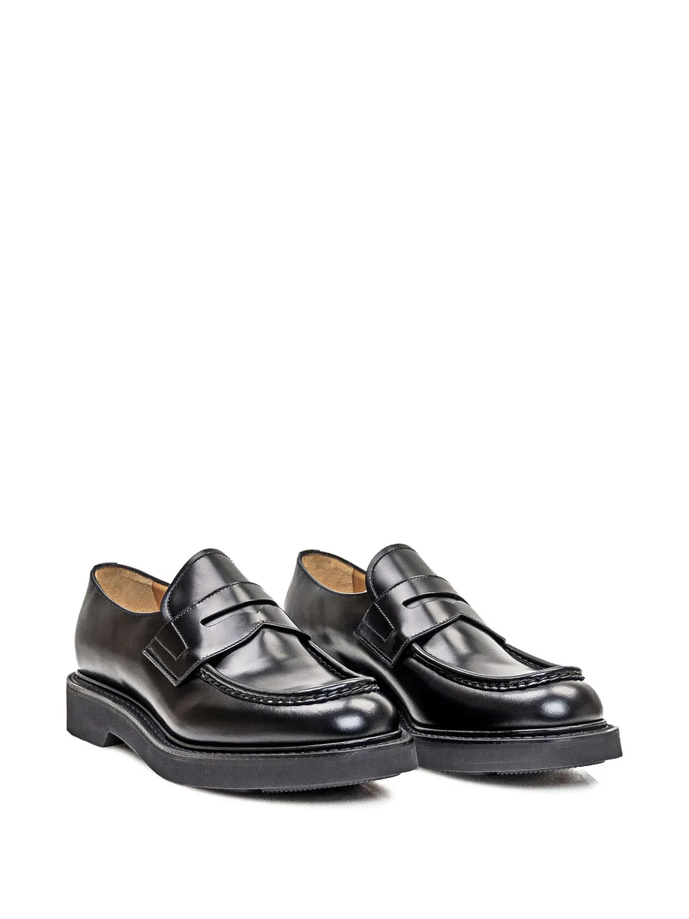 Church's Lynton leren loafers - Zwart