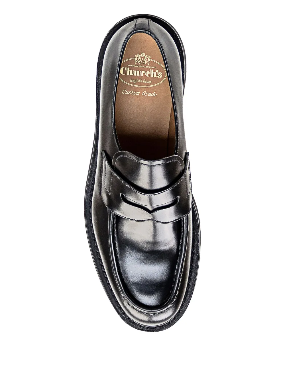 Church's Lynton leren loafers Zwart