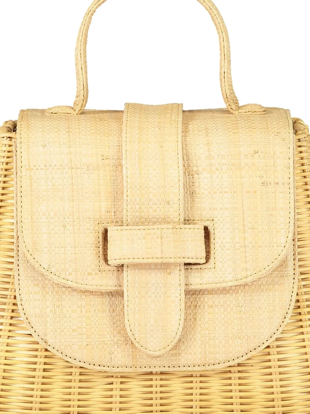 Pamela Munson The Lady Bag geweven shopper - Beige