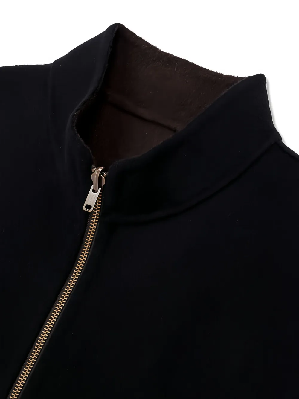 Man On The Boon. Bodywarmer met rits Zwart