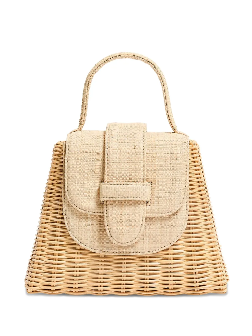 Pamela Munson The Petite Lady Bag shopper met gesp - Beige