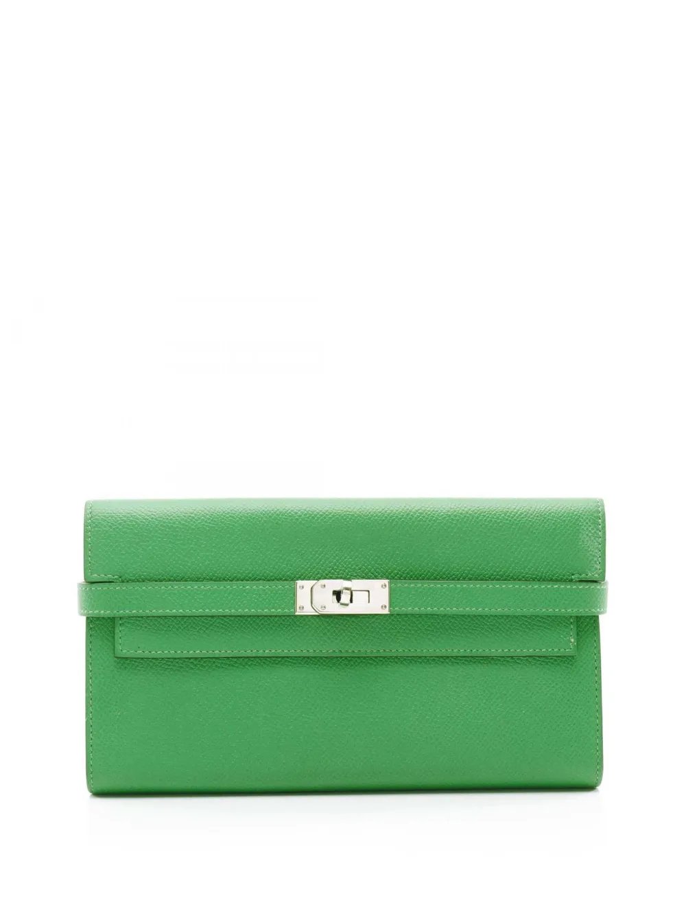 Hermès Pre-Owned 2014 Epsom Kelly To Go Wallet crossbody bag | Green | Image 1