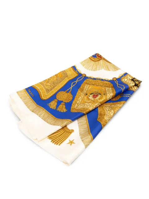 Hermès Pre-Owned 20th Century Poste et Cavalerie 90 Seidenschal