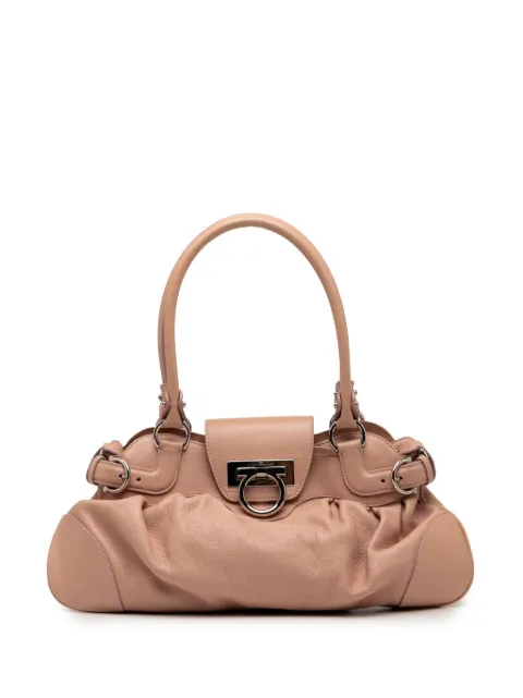 Ferragamo Pre-Owned 2017 Leather Gancini Marisa handbag