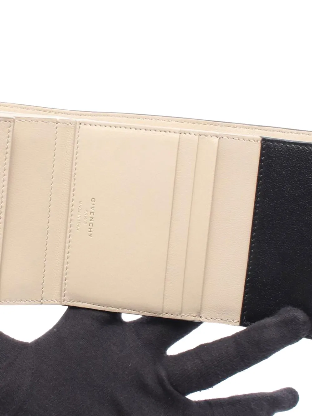 GIVENCHY Pre-owned 2010-2025 Leather Day Wallet Small Wallets In Black