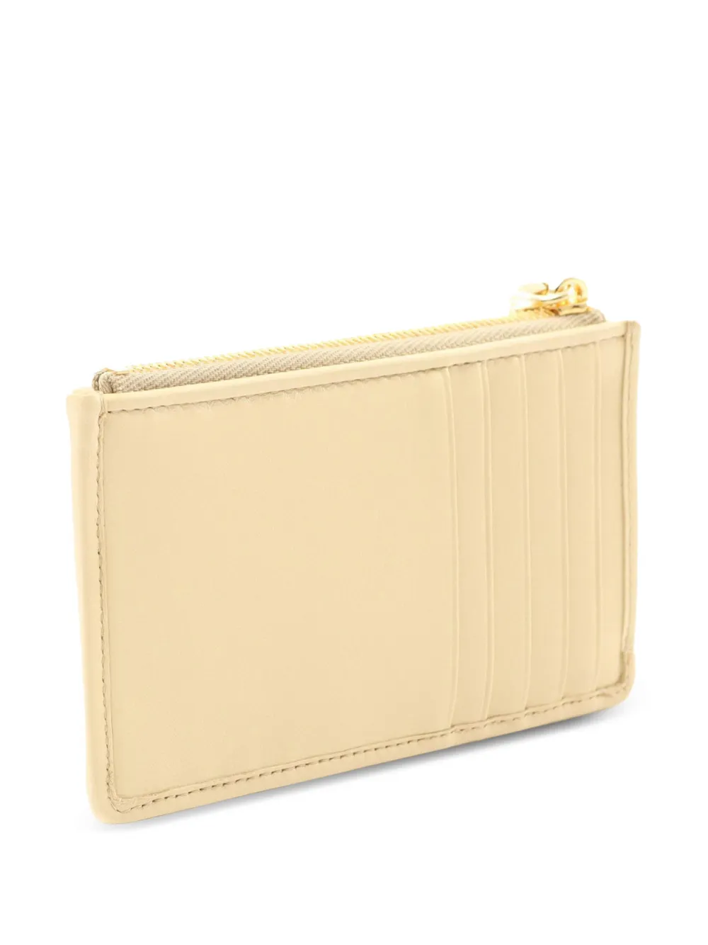Miu Miu Pre-Owned 2010 Leather Matelasse card holder | Image 2