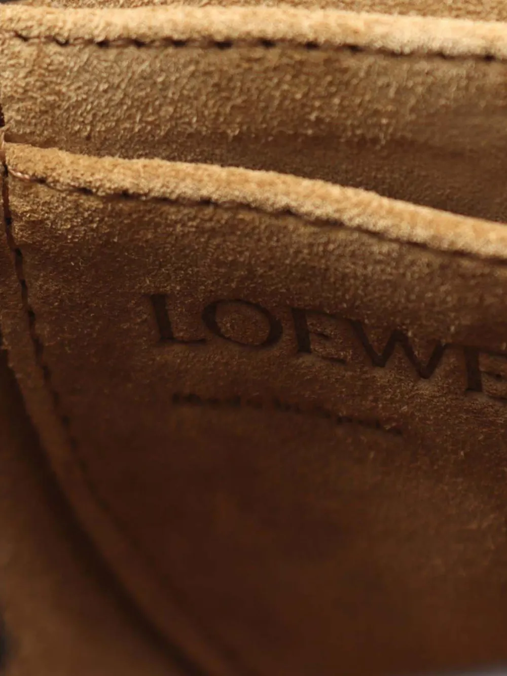 LOEWE Pre-owned 2010-2025 Mini Leather Gate Dual Bag Shoulder Bag In Blue