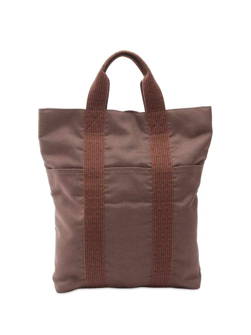Hermès Pre-Owned 20th Century Canvas Herline Cabas tote bag - Marrone