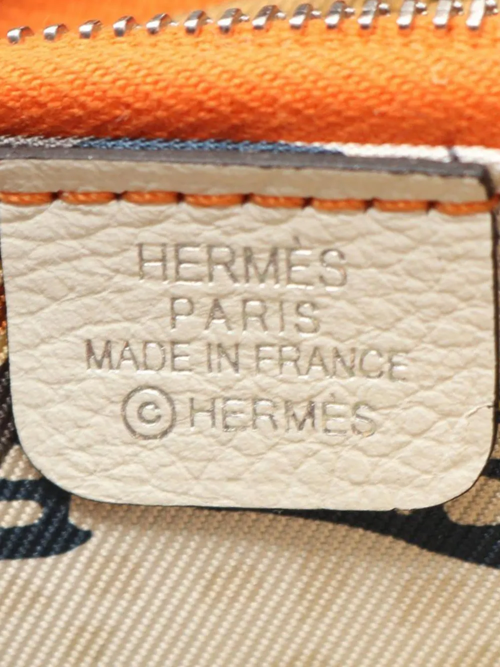Pre-owned Hermes 2023 Evercolor Azap Silk'in Wallet Small Wallets In White