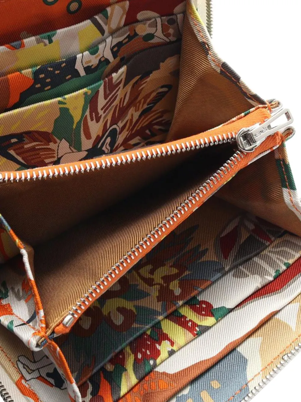 Pre-owned Hermes 2023 Evercolor Azap Silk'in Wallet Small Wallets In White