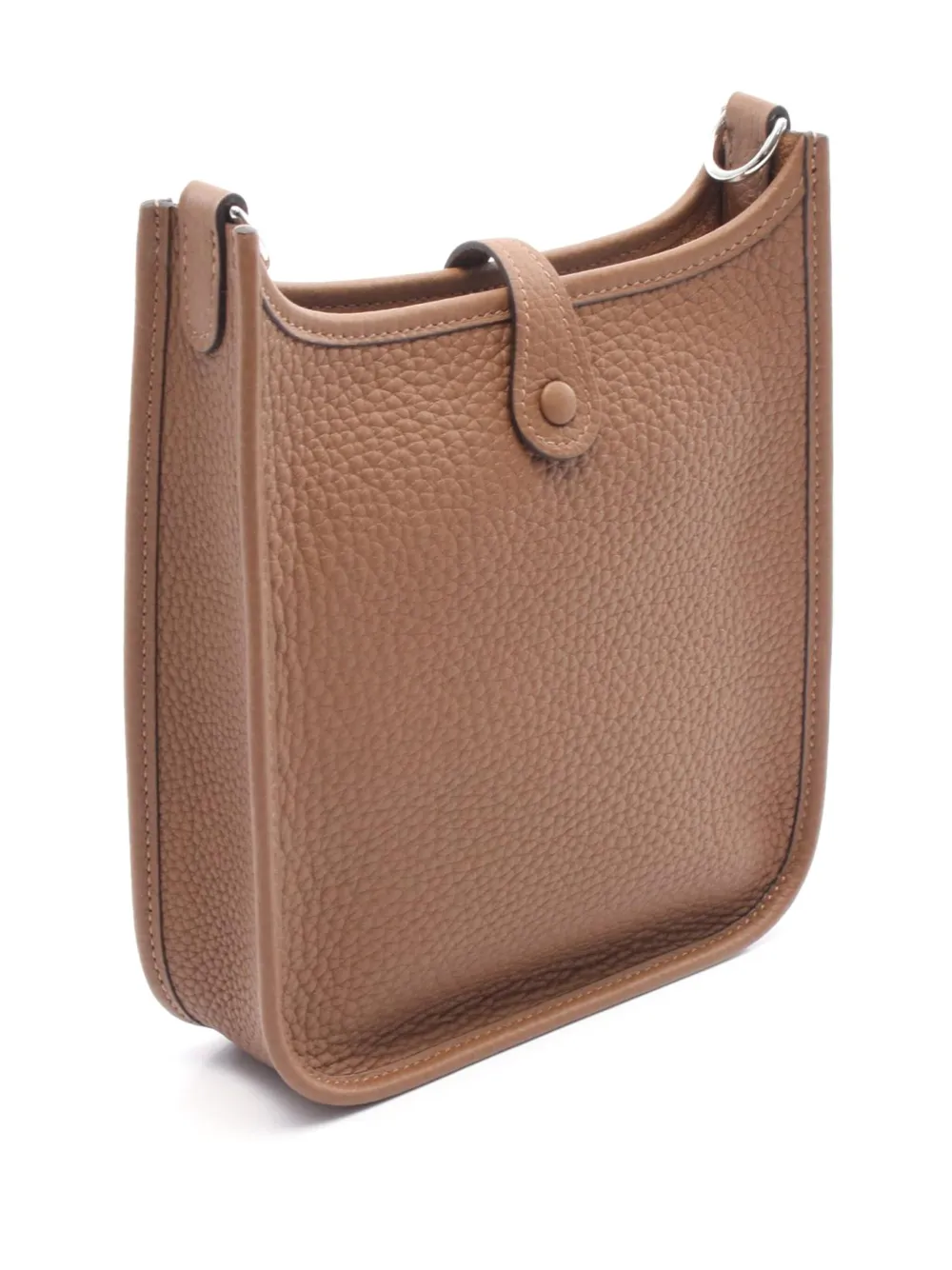 HERMES Pre-owned 2025 Clemence Evelyne Tpm Crossbody Bag In Brown