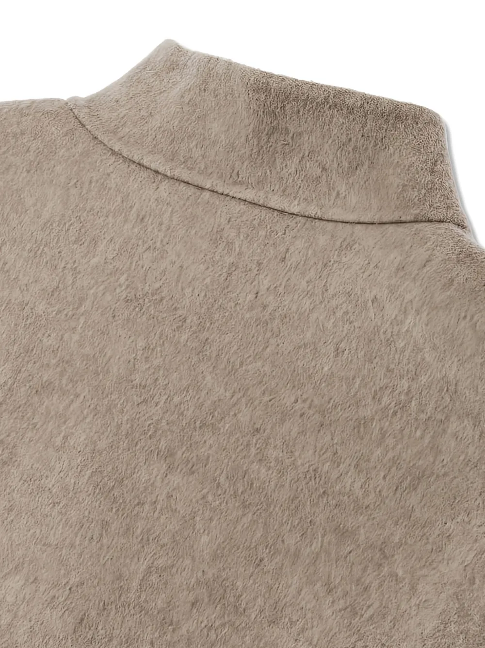 Man On The Boon. Zip Vest In Gray