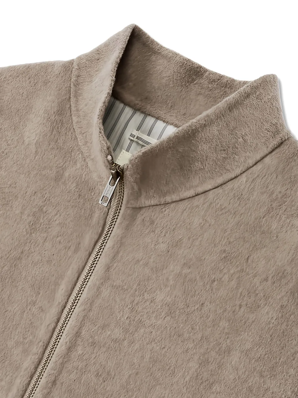 Man On The Boon. Zip Vest In Gray