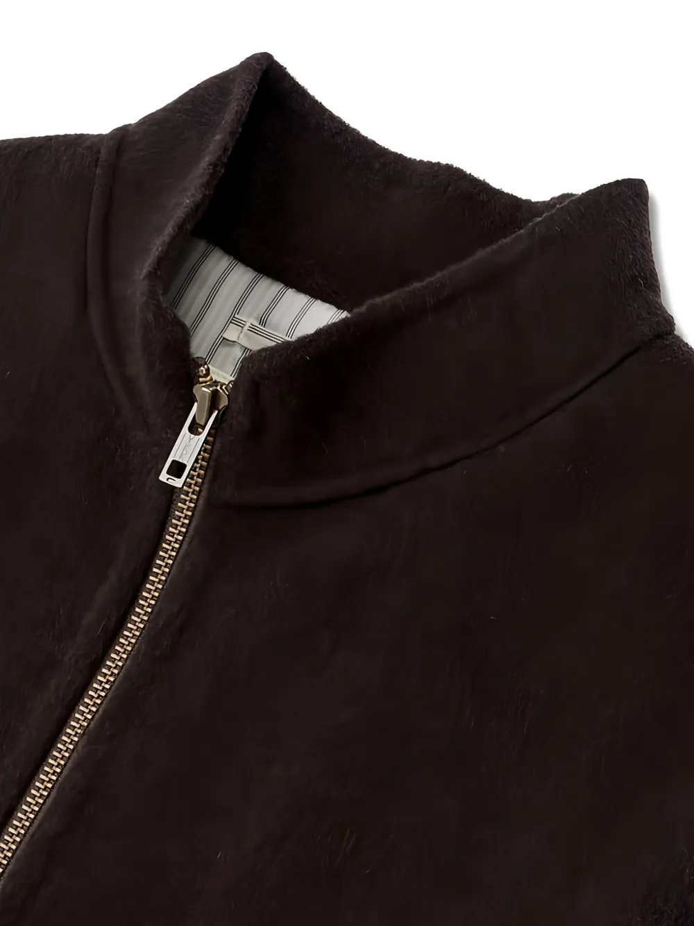 Man On The Boon. Zip-up Vest In Black