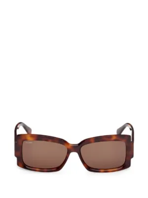 TOM FORD Eyewear スクエアフレーム サングラス | ブラウン | FARFETCH JP