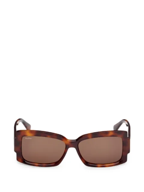 Max Mara Eyewear Óculos de sol retangular