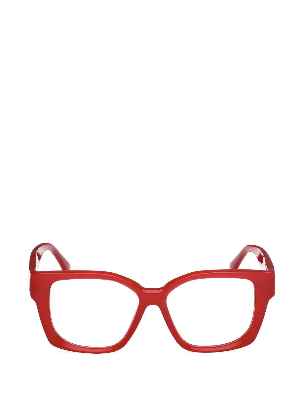 Max Mara Eyewear Bril met vierkant montuur Rood