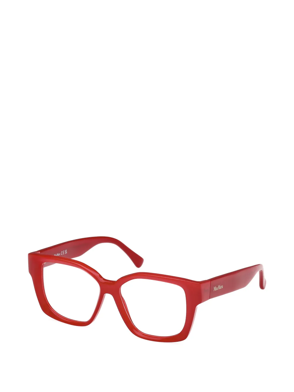 Max Mara Eyewear Bril met vierkant montuur Rood