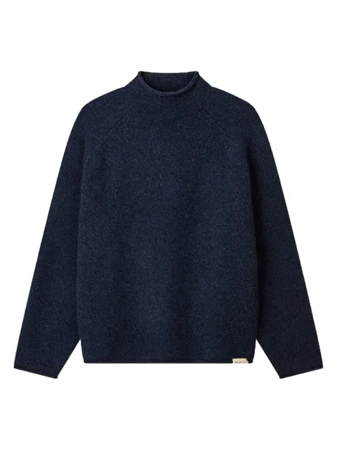 Man On The Boon. roll neck knit sweater