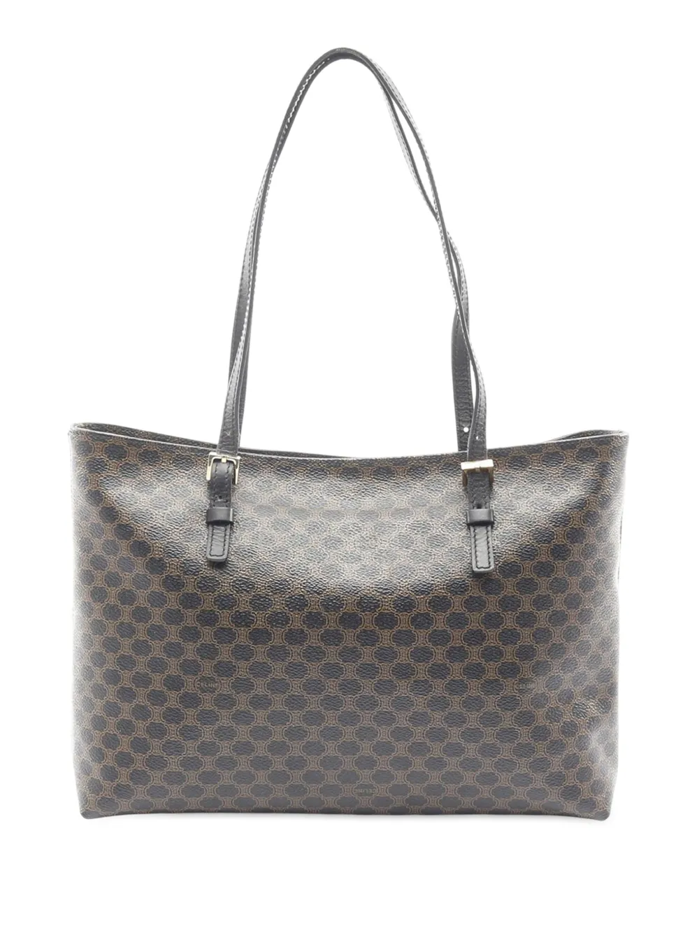 Pre-owned Celine 2010-2025 Macadam Tote Bag In Black