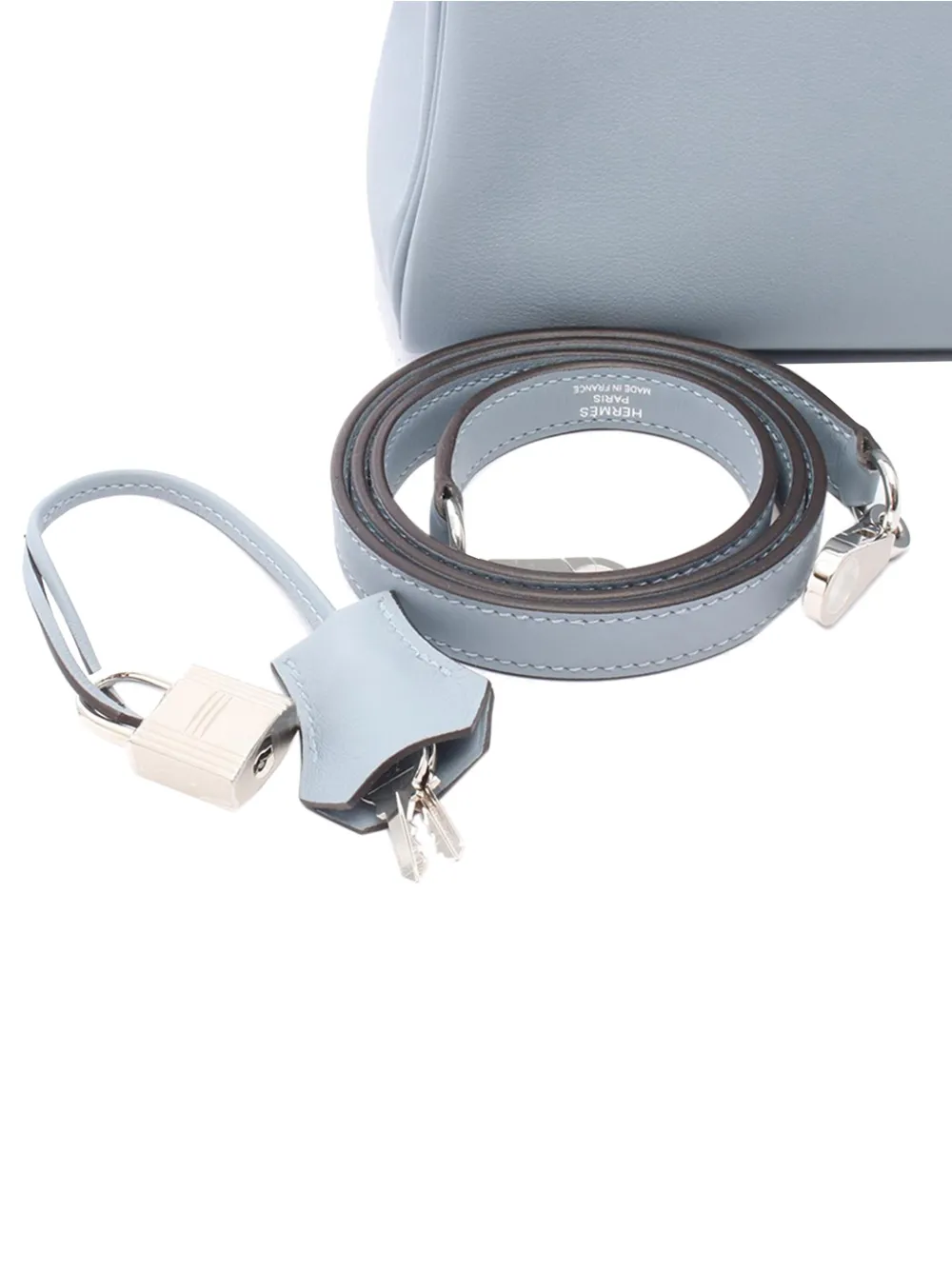 Pre-owned Hermes 2025 Veau Swift Kelly Ii Retourne 25 Handbag In Blue