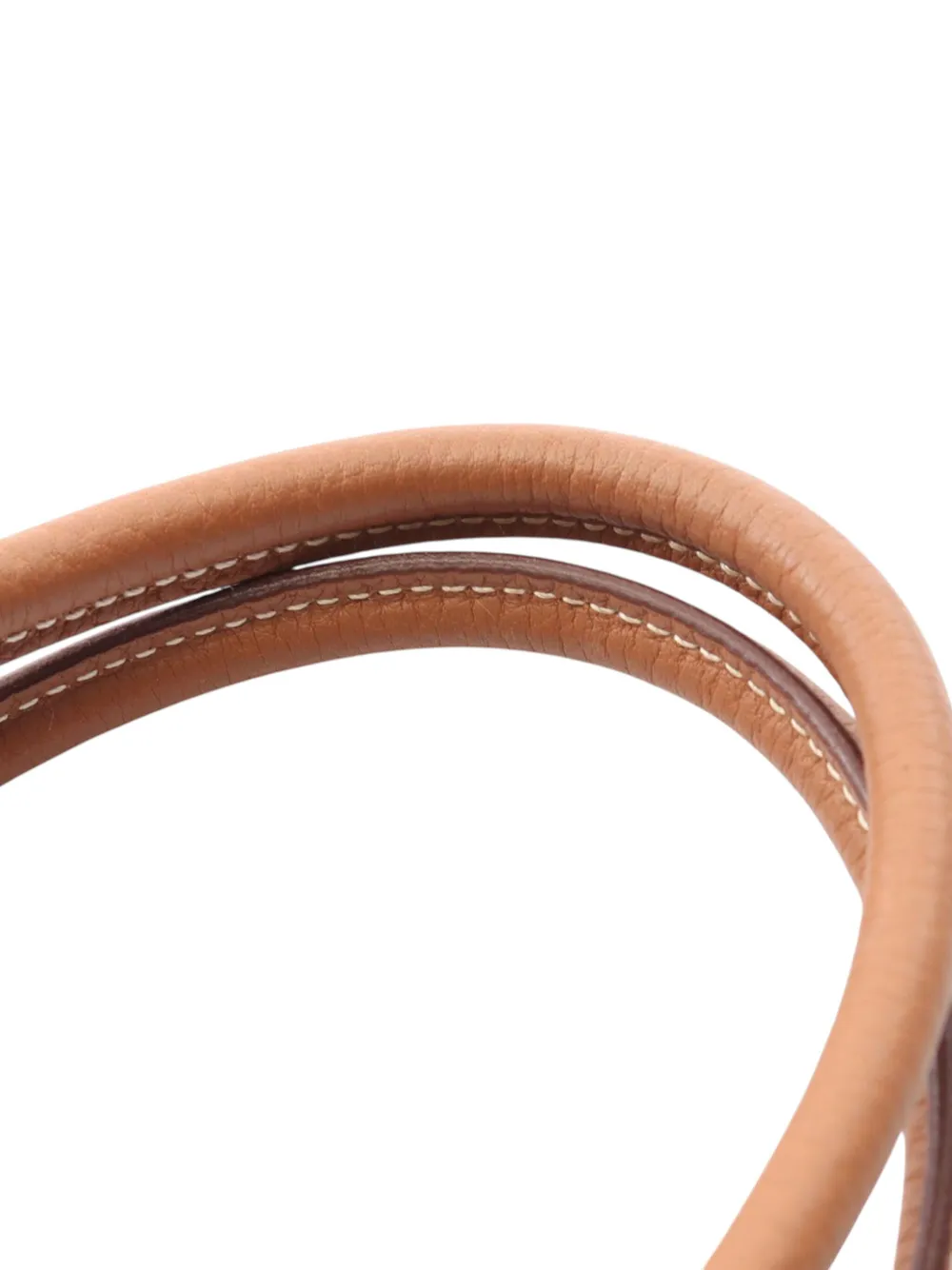 Pre-owned Hermes 2021 Negonda Garden Party Tpm Tote Bag In Brown