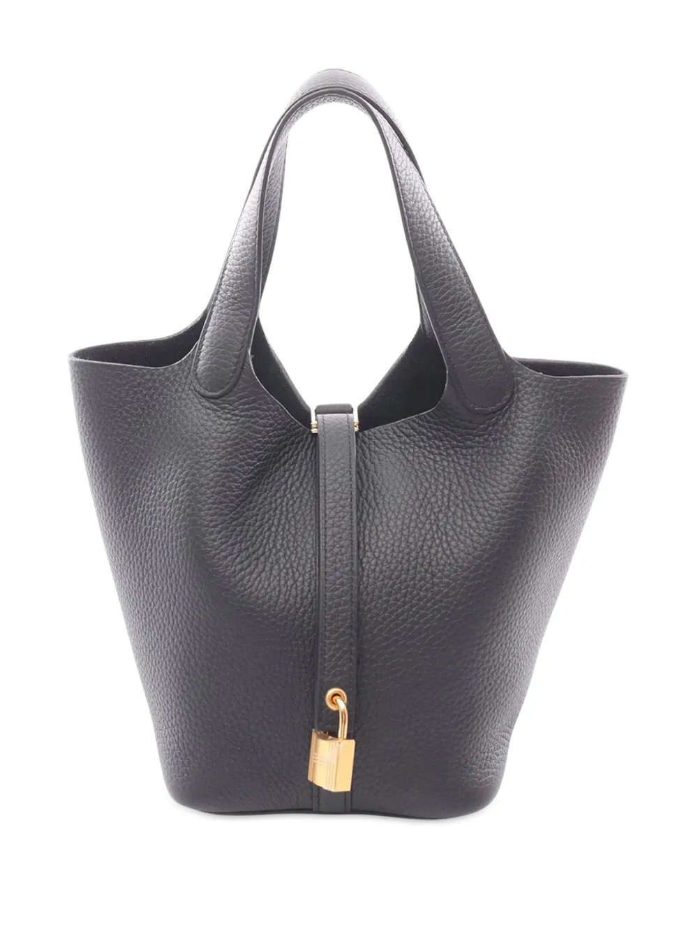 Hermès Pre-Owned 2025 Taurillon Clemence Picotin Lock PM handbag | Black | Image 1