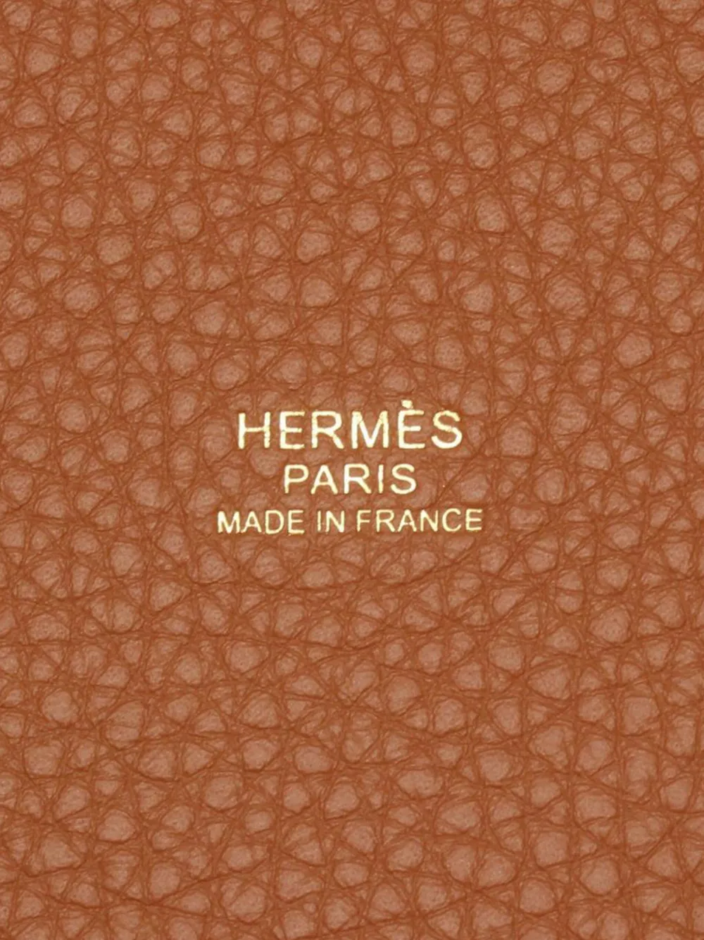 Pre-owned Hermes 2025 Clemence Picotin Lock 22 Handbag In Brown