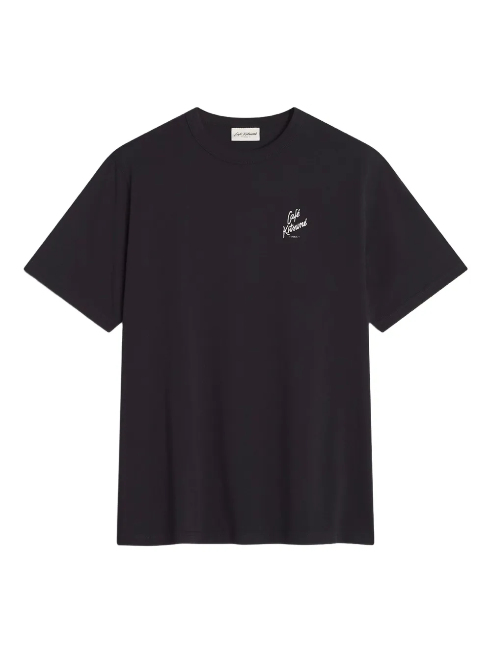 Maison Kitsuné Café Kitsuné Tシャツ - ブラック