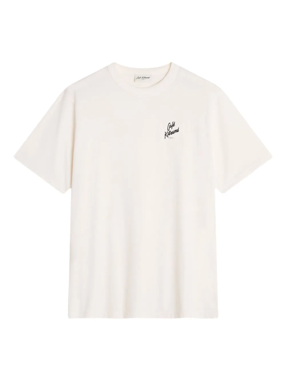 Maison Kitsuné Café Kitsuné Tシャツ - ニュートラル