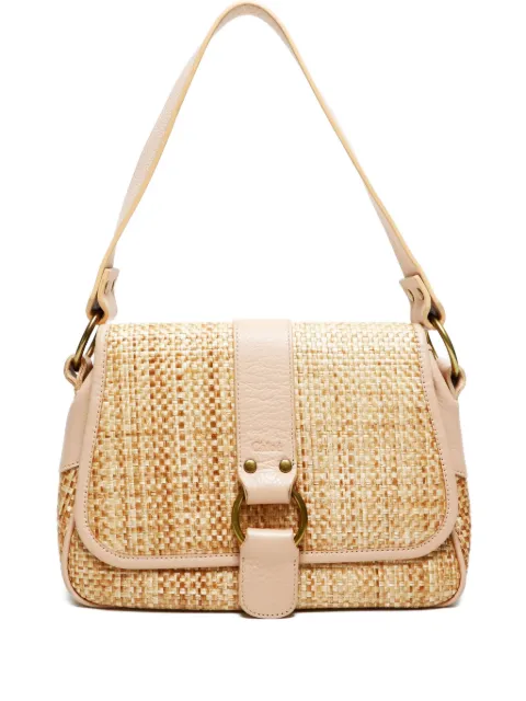 Chloé Pre-Owned bolso de hombro de paja 2010