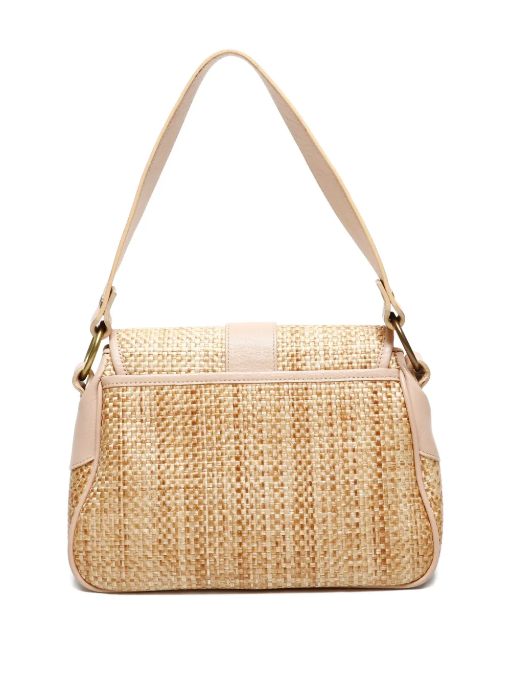 Chloé Pre-Owned 2010s straw shoulder bag | Image 2