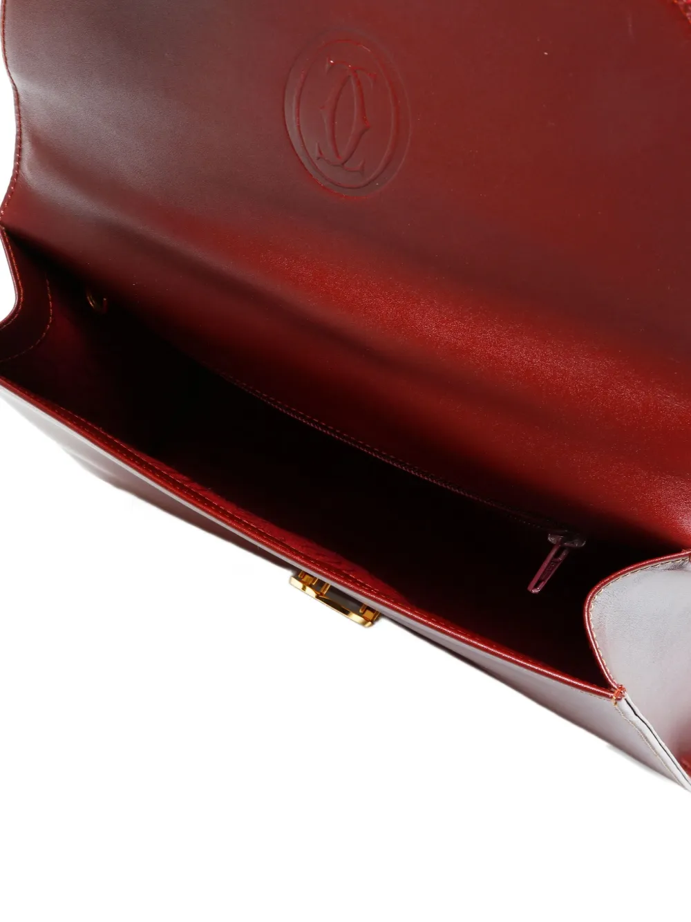 CARTIER Pre-owned 1990-2000s Must Line Tote Bag In Red