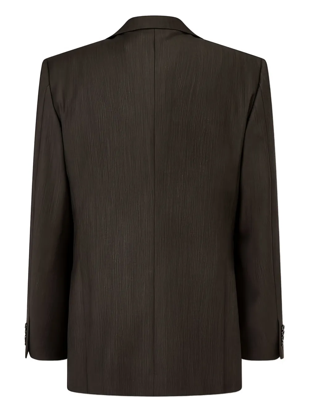 Man On The Boon. Wool Four Seasons Suit Jacket In Brown