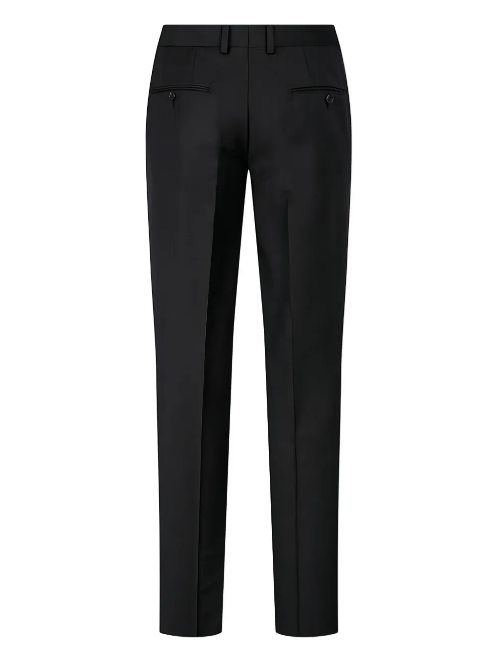 Man On The Boon. Four Seasons wollen pantalon - Zwart