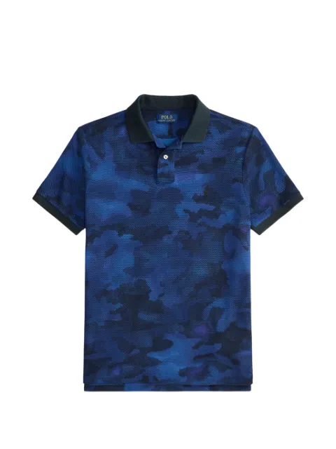 Polo Ralph Lauren playera tipo polo de piqué con estampado militar