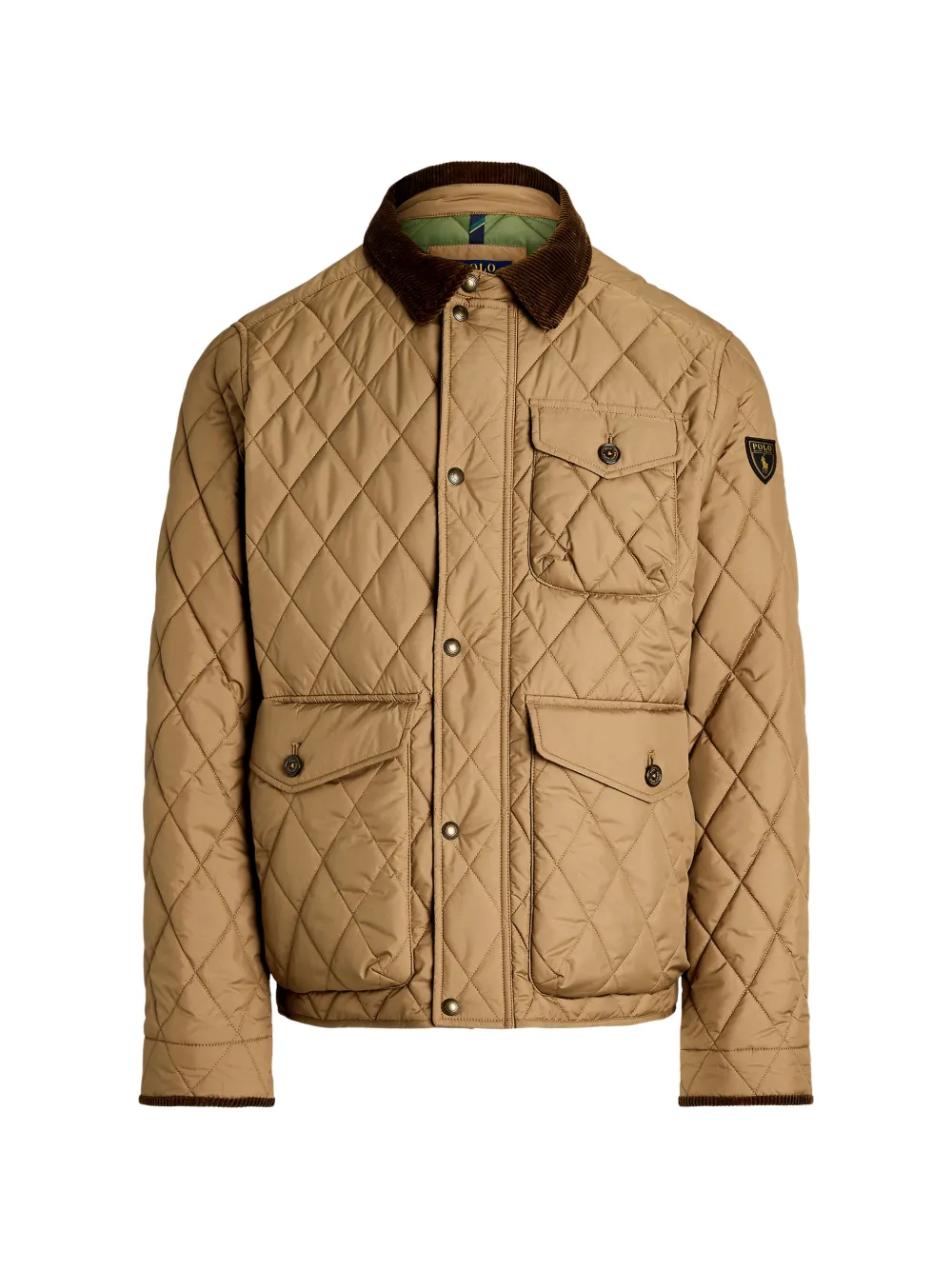 Polo Ralph Lauren quilted corduroy jacket - Toni neutri