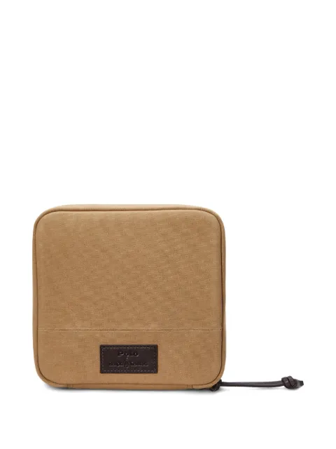 Polo Ralph Lauren logo-patch clutch bag