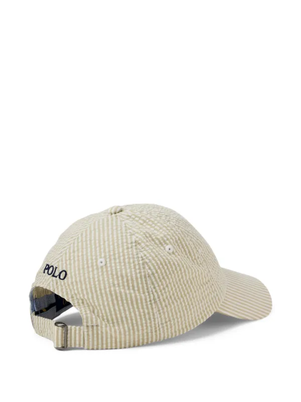 Polo Ralph Lauren ストライプ キャップ | ニュートラル | FARFETCH JP