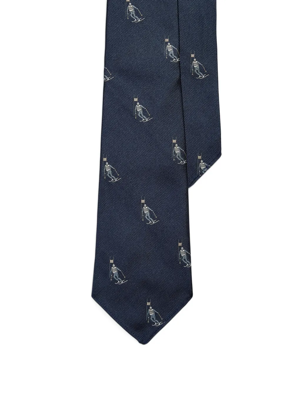 Polo Ralph Lauren patterned silk tie - Blu