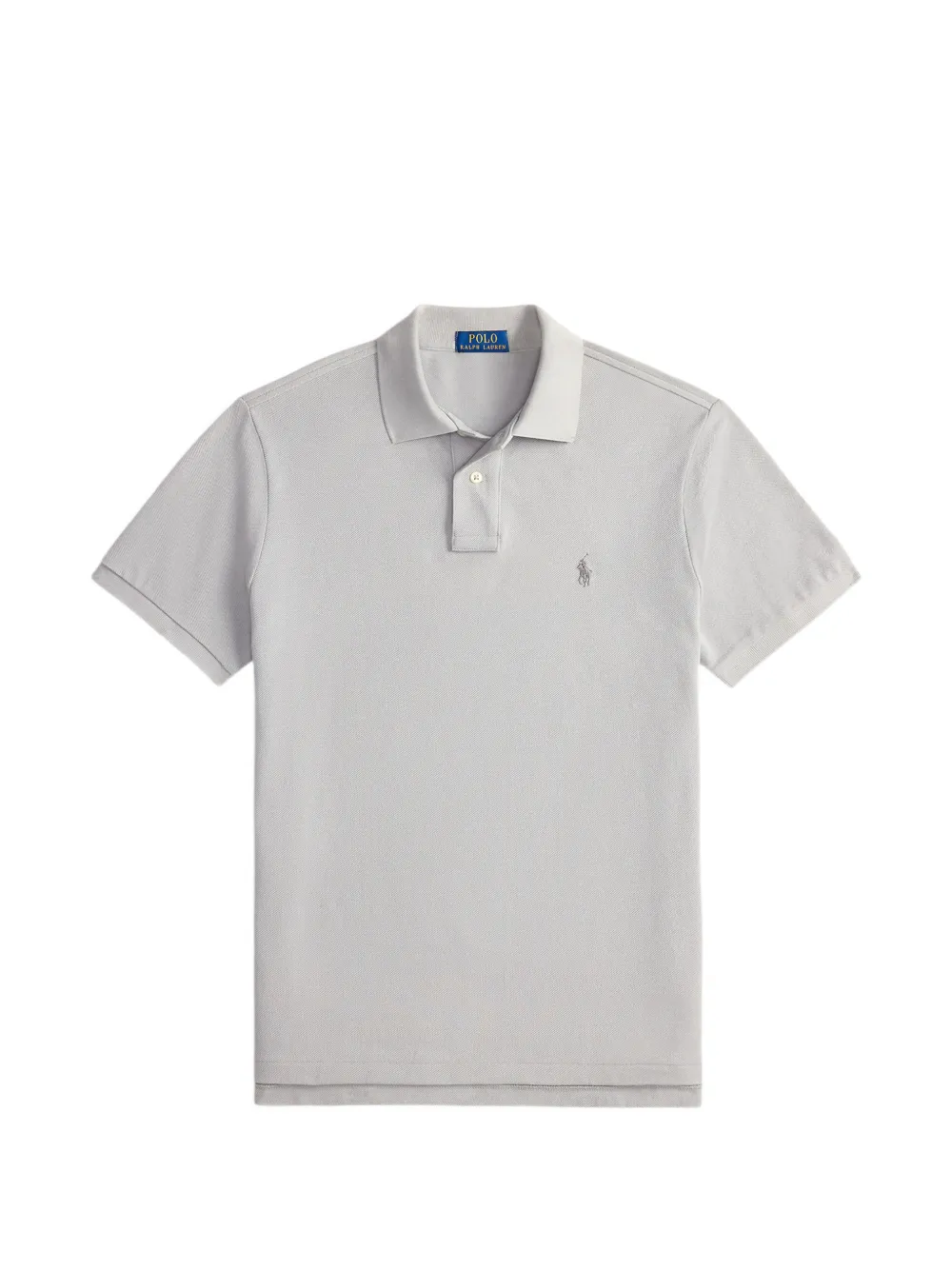 Polo Ralph Lauren logo short-sleeve polo shirt - Grigio