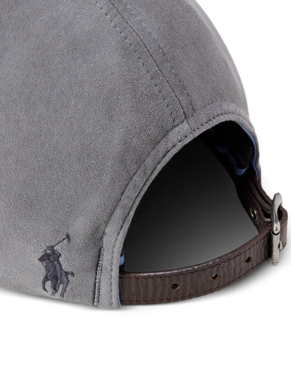 suede ball cap