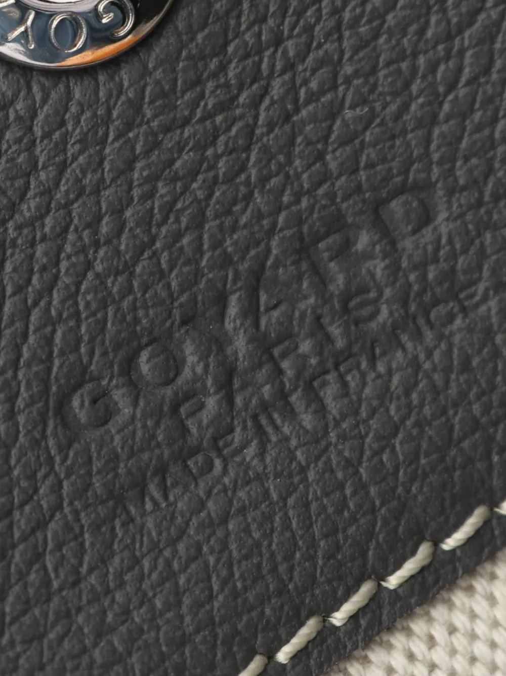 Pre-owned Goyard 2010-2025 Ine Saint Louis Pm Tote Bag In Gray