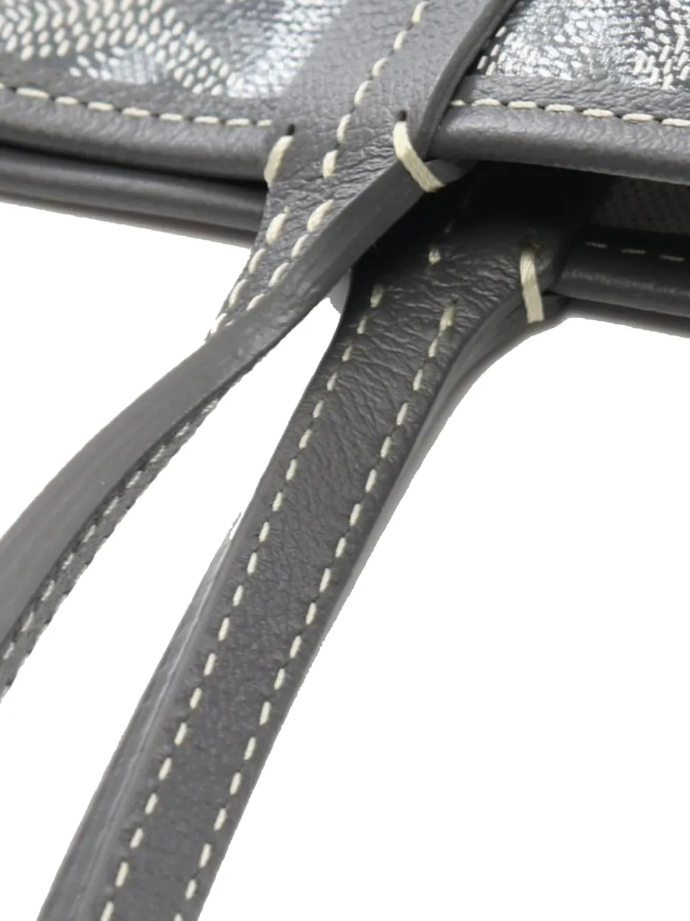 Pre-owned Goyard 2010-2025 Ine Saint Louis Pm Tote Bag In Gray