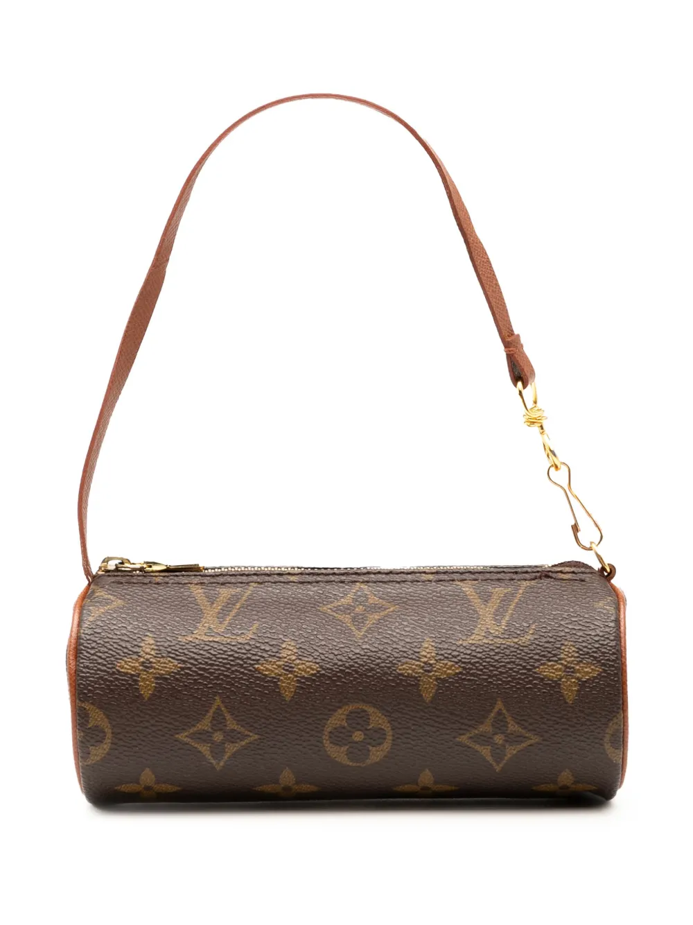 Louis Vuitton Pre-Owned 2000-2010 モノグラム パピヨン ポシェット ハンドバッグ - ブラウン Louis Vuitton Pre-Owned 2000-2010 モノグラム パピヨン ポシェット ハンドバッグ - ブラウン
